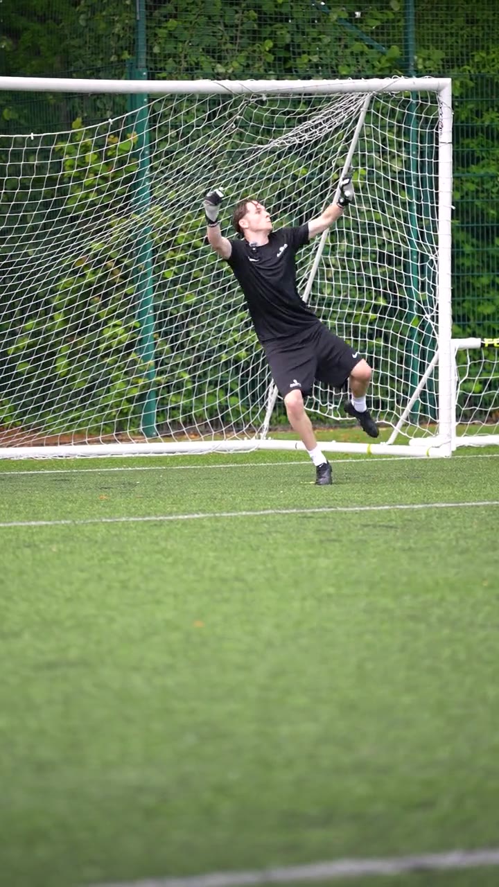 AMFA goalkeeper diving to make a save